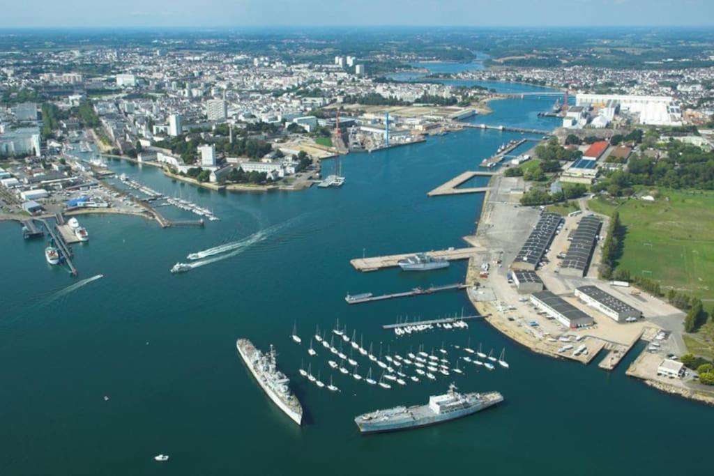 Joli T2 En Centre-Ville Lorient Avec Balcon Cosy 外观 照片